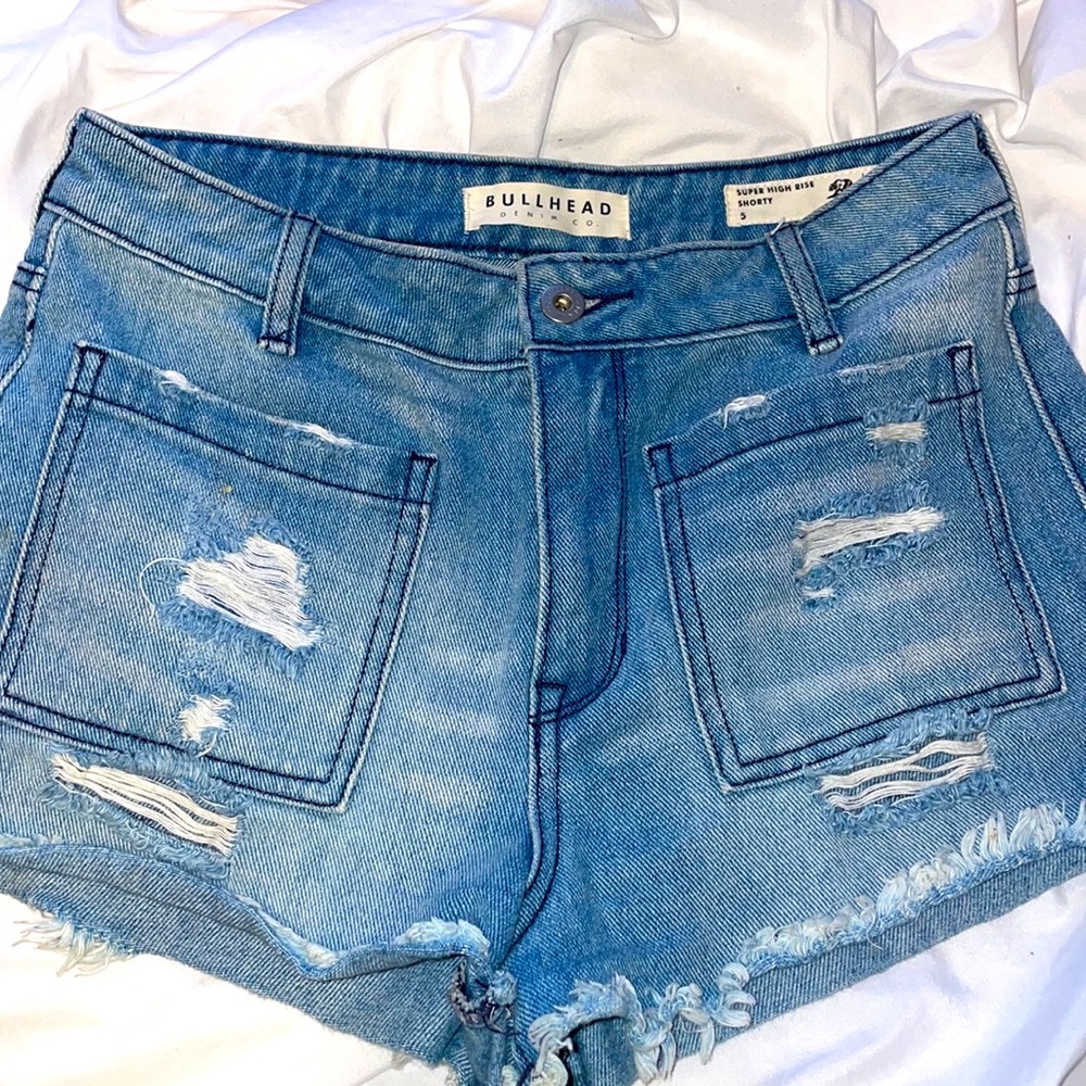 Pacsun Bullhead denim shorts trendy